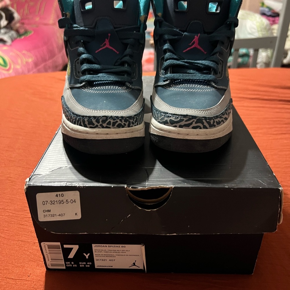 Jordan Kids Sneakers - Black and Pink